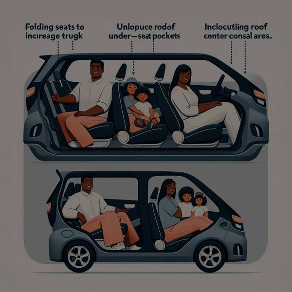 Quelles sont les astuces pour optimiser l'espace de rangement dans une petite voiture électrique?