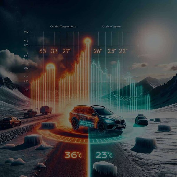 Quel est l'effet de la température extérieure sur le temps de réponse des freins ABS?