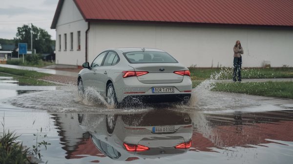 Stage de conduite sur route glissante